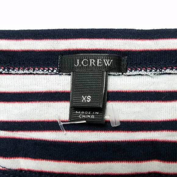 J. Crew Mariner Stripe Boatneck Tee - Picture 3 of 8
